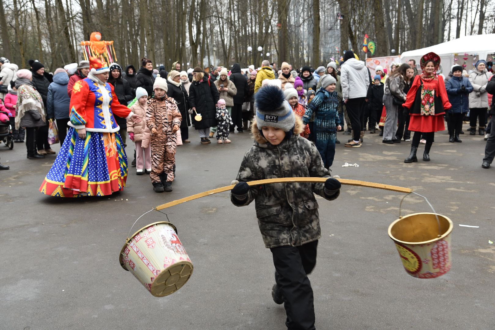 лотошино, лотошинский парк, масленица, праздник,