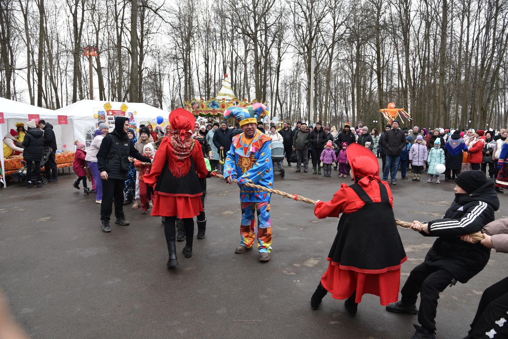 лотошино, лотошинский парк, масленица, праздник,