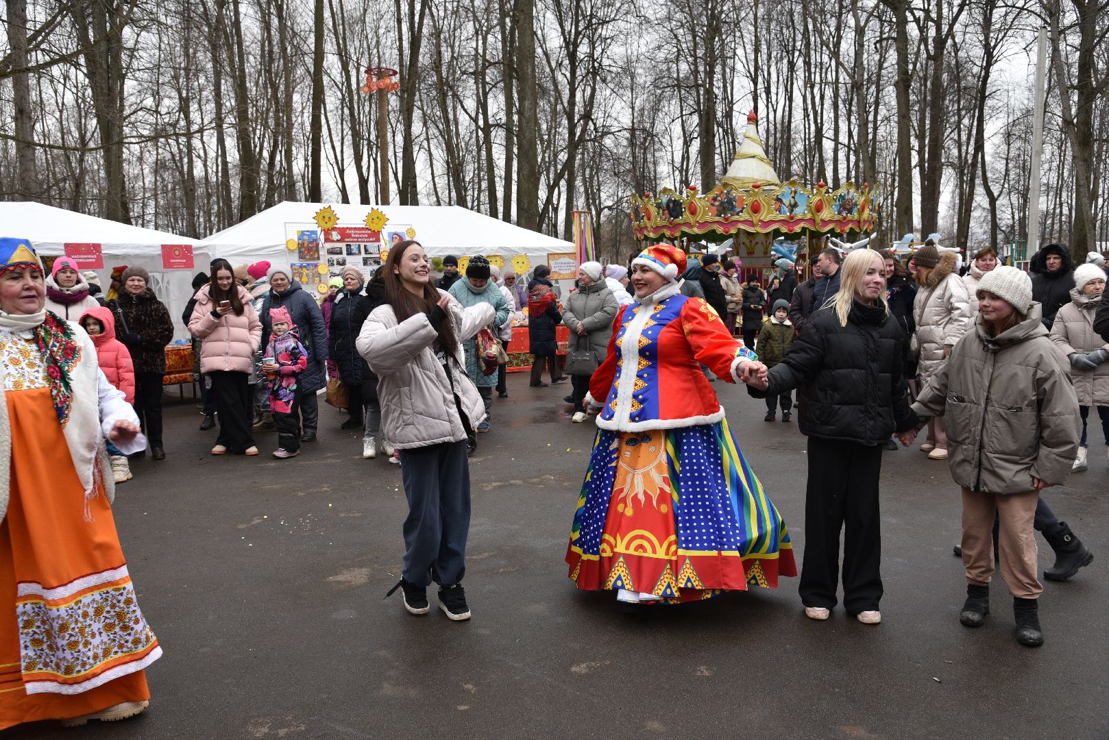 лотошино, лотошинский парк, масленица, праздник,
