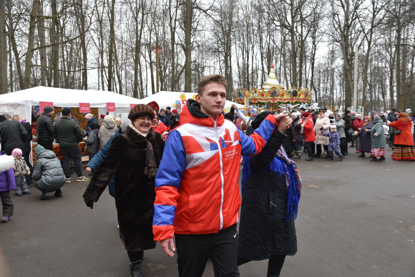 лотошино, лотошинский парк, масленица, праздник,