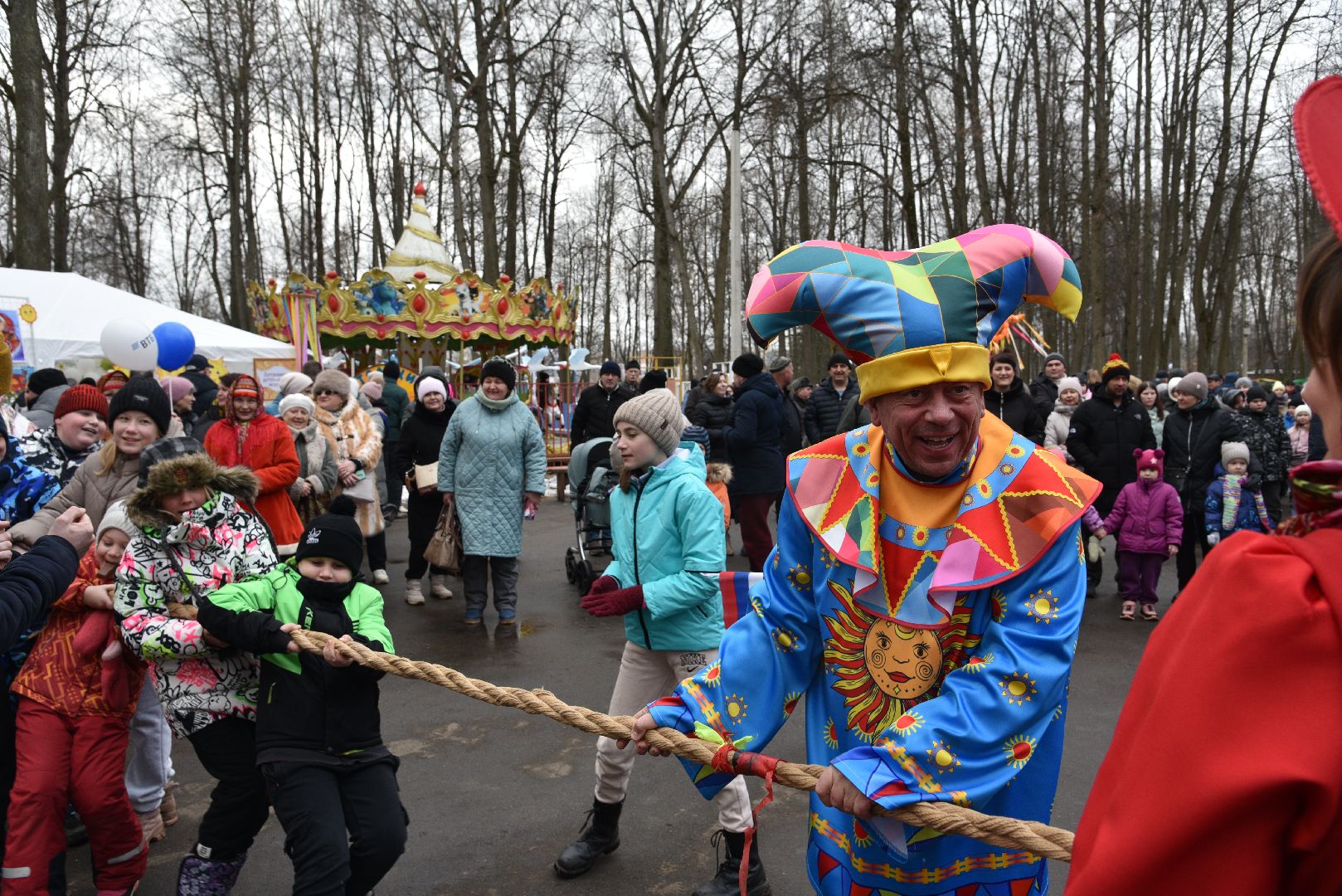 лотошино, лотошинский парк, масленица, праздник,