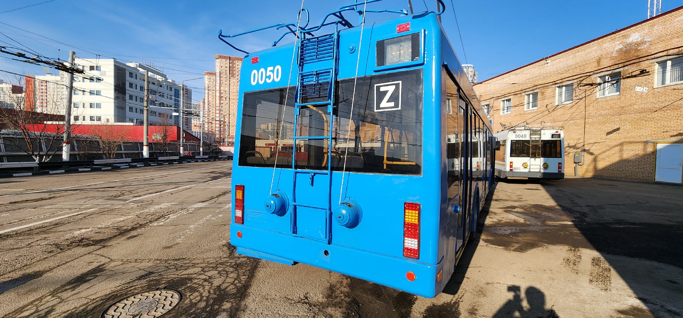 Химки, транспорт, троллейбус, вертикалки,