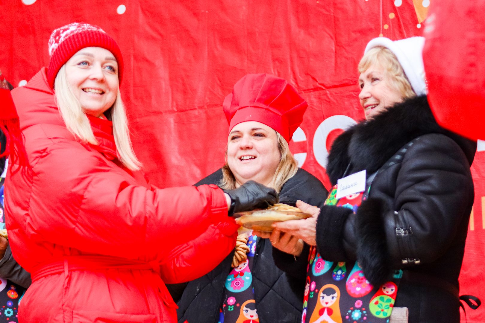 Клин, общество, культура, Масленица, блины, конкурсы, Подмосковье, вертикалки,