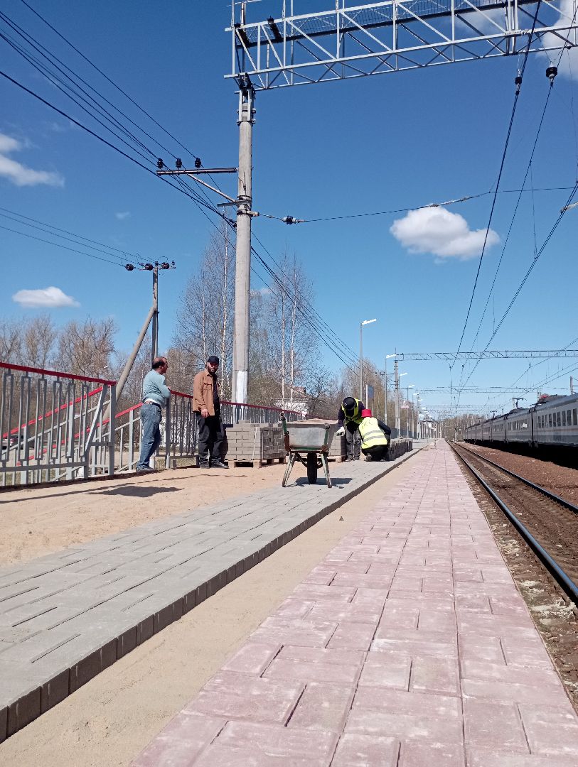 благоустройство, ремонт, вокзал, Большая Волга, Дубна
