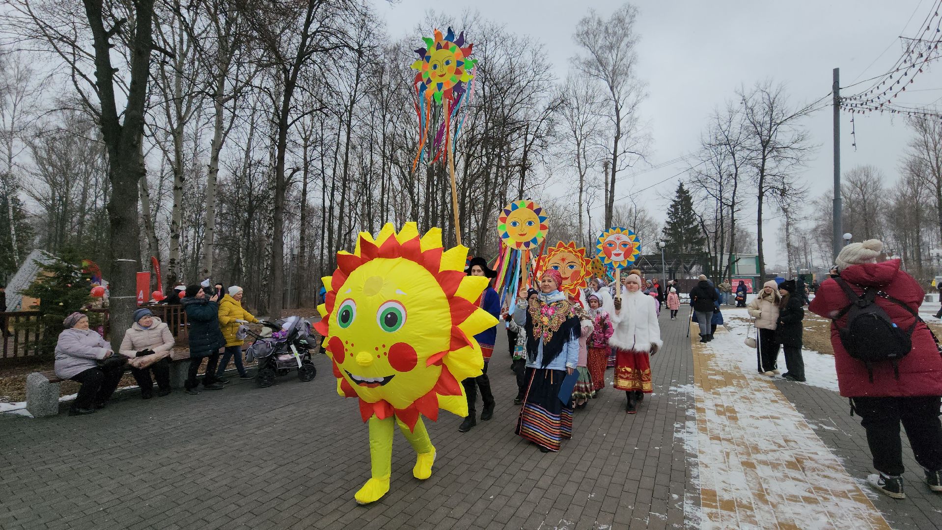 кашира, парк, масленица, концерт, вертикалки, костюмы,