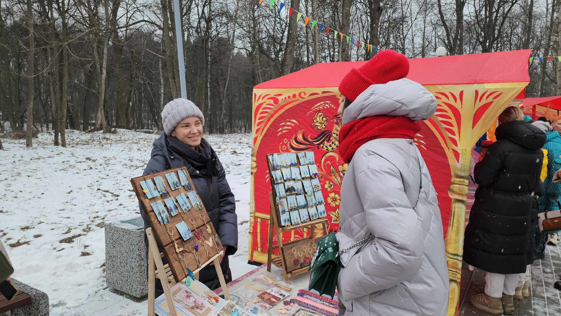 кашира, парк, ярмарка, масленица, украшения, вертикалки,