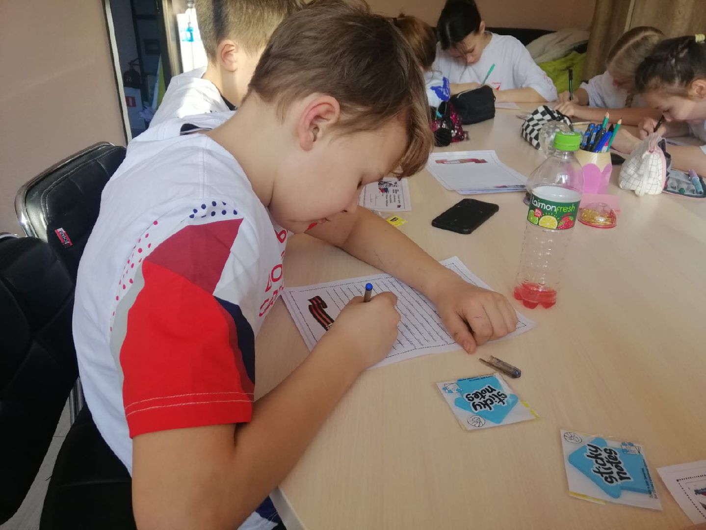 городской округ восход, дети, волонтеры подмосковья, движение первых, письма на фронт, письмо защитникам, вертикалки,