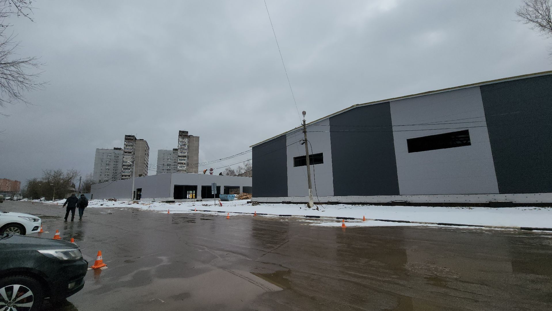 продуктовый магазин, Строительство, Лобня, вертикалки,