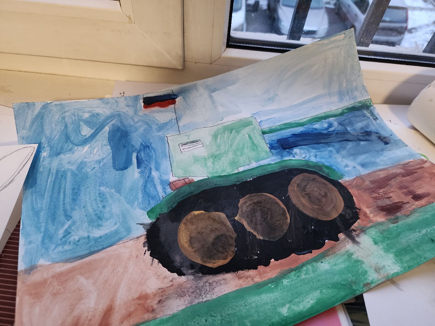 долгопрудный, микрорайон шереметьевский, дк нефтяник, изостудия, рисование, дети, вертикалки,