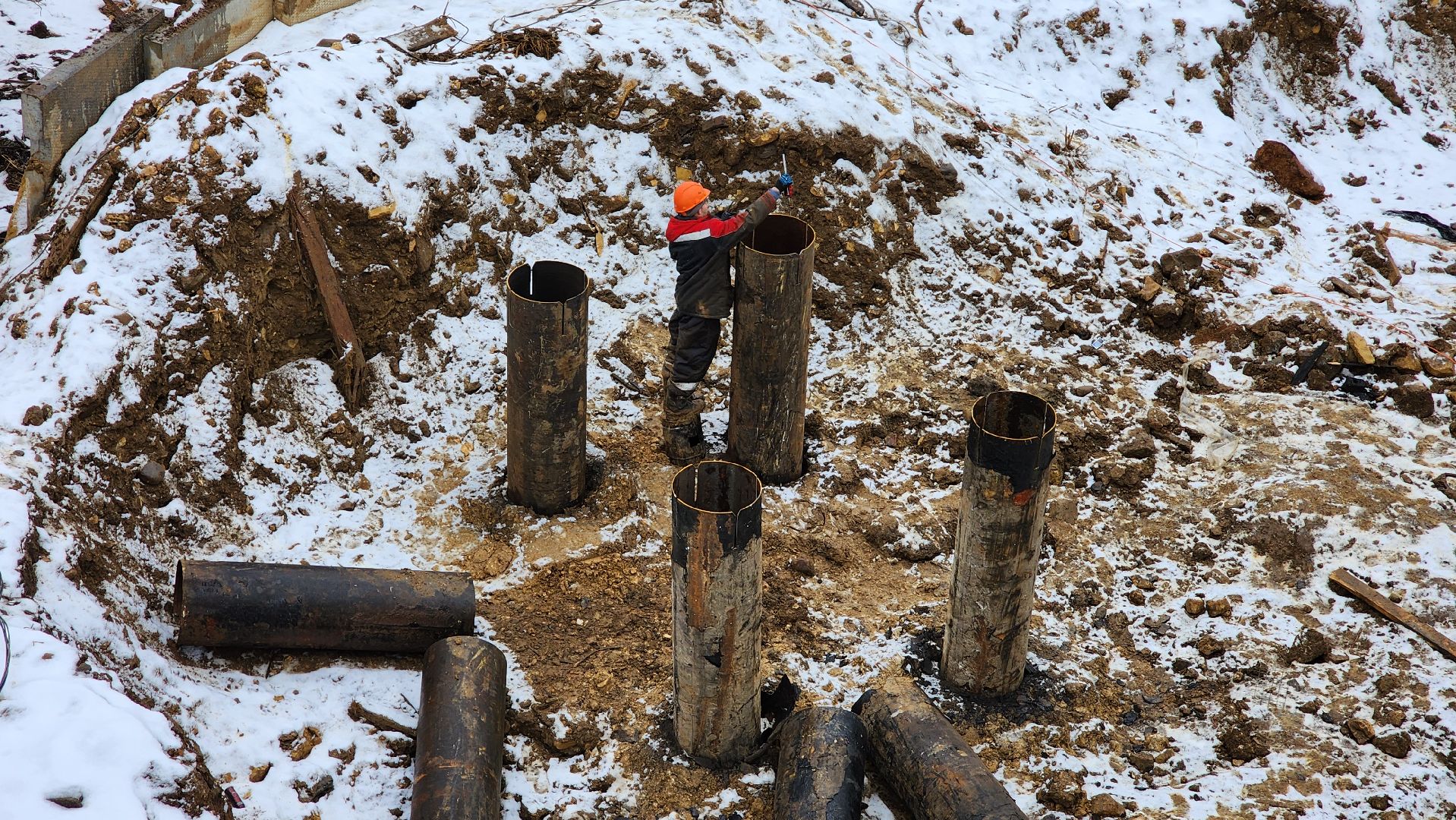 Руза, Строительство моста, Поречье, Мост, рузский городской округ,