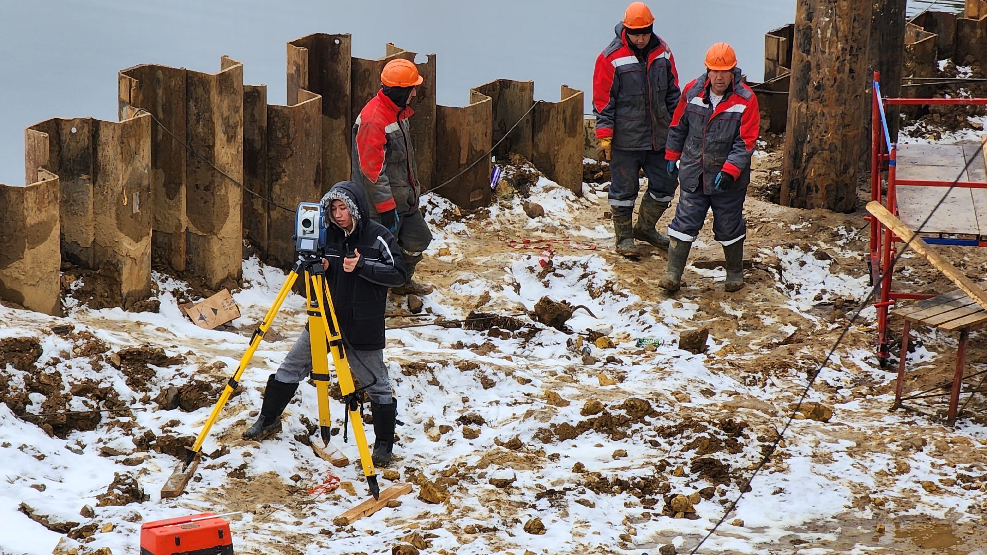 Руза, Строительство моста, Поречье, Мост, рузский городской округ,