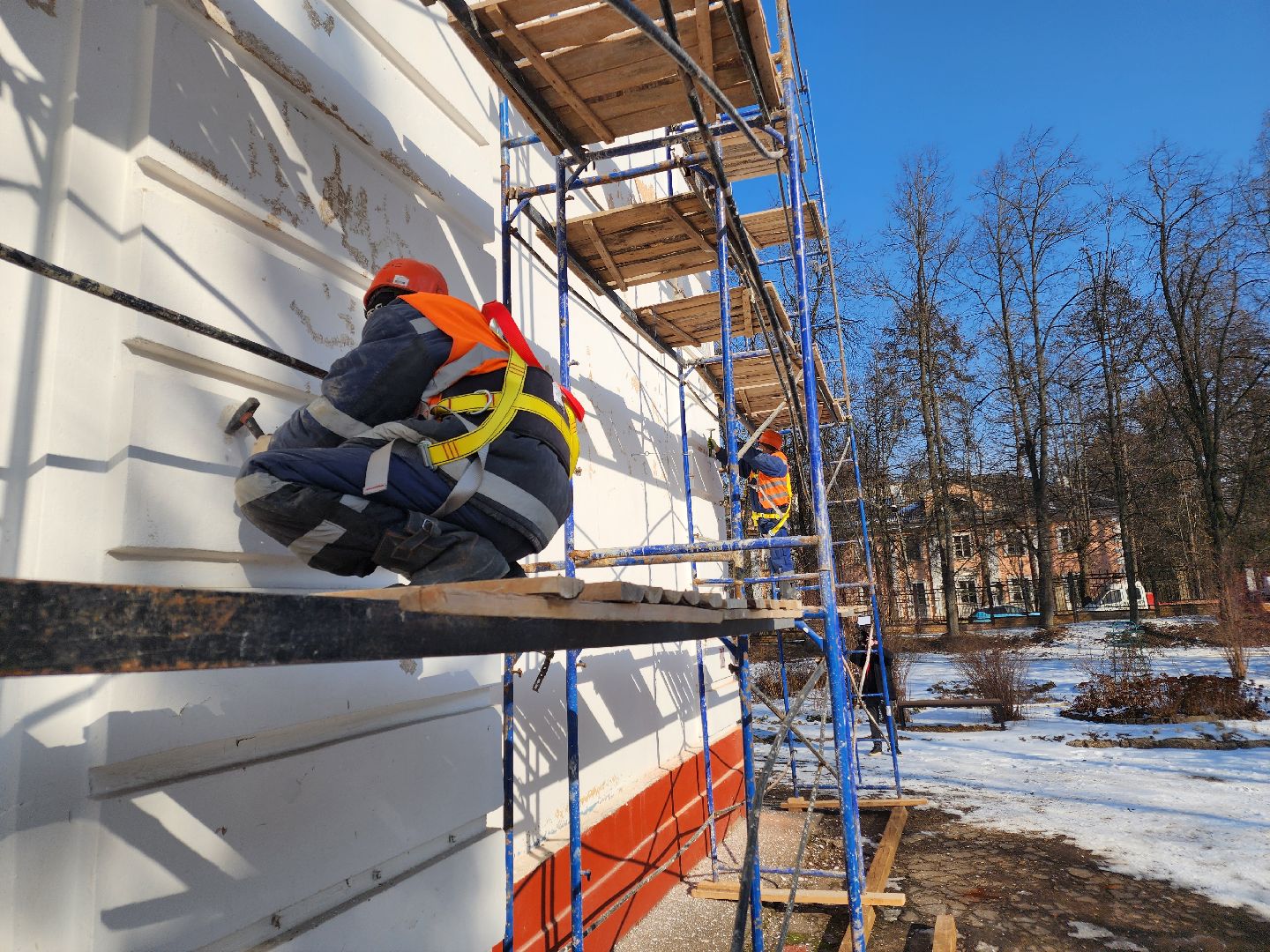 Чехов, улица Чехова 27, центр развития творчества детей и юношества, капремонт, реконструкция, обновление, комиссия, проверка, инспекция, виды и сроки работ, объем и качество работ, глава округа михаил собакин,