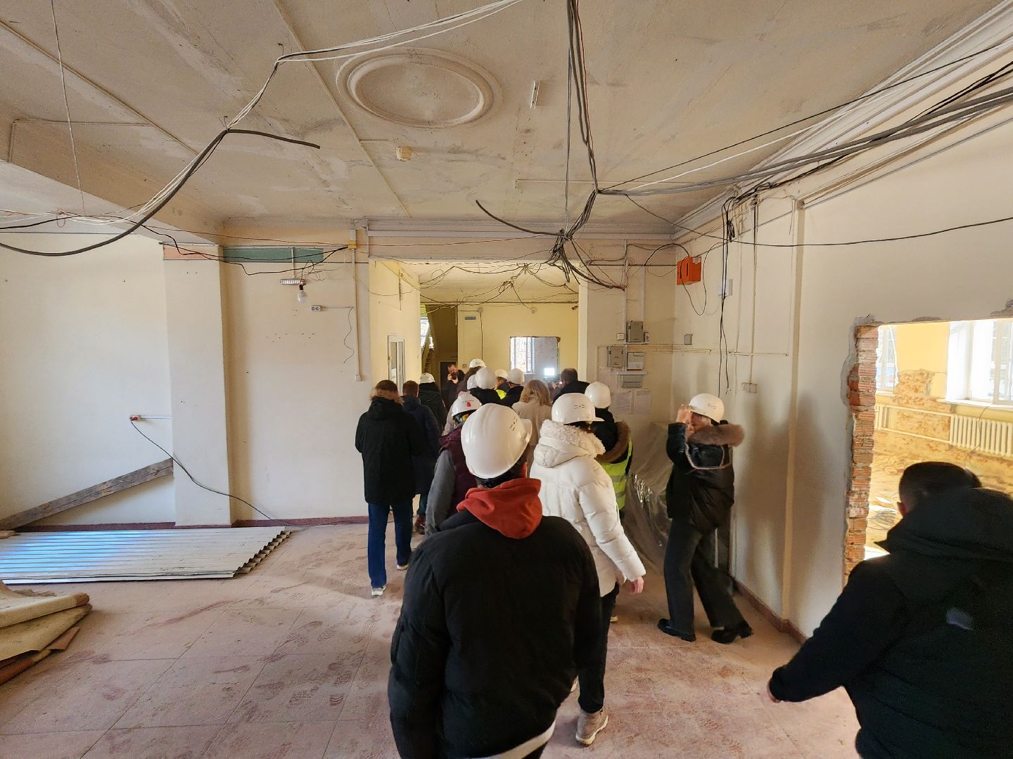 Чехов, улица Чехова 27, центр развития творчества детей и юношества, капремонт, реконструкция, обновление, комиссия, проверка, инспекция, виды и сроки работ, объем и качество работ, глава округа михаил собакин,