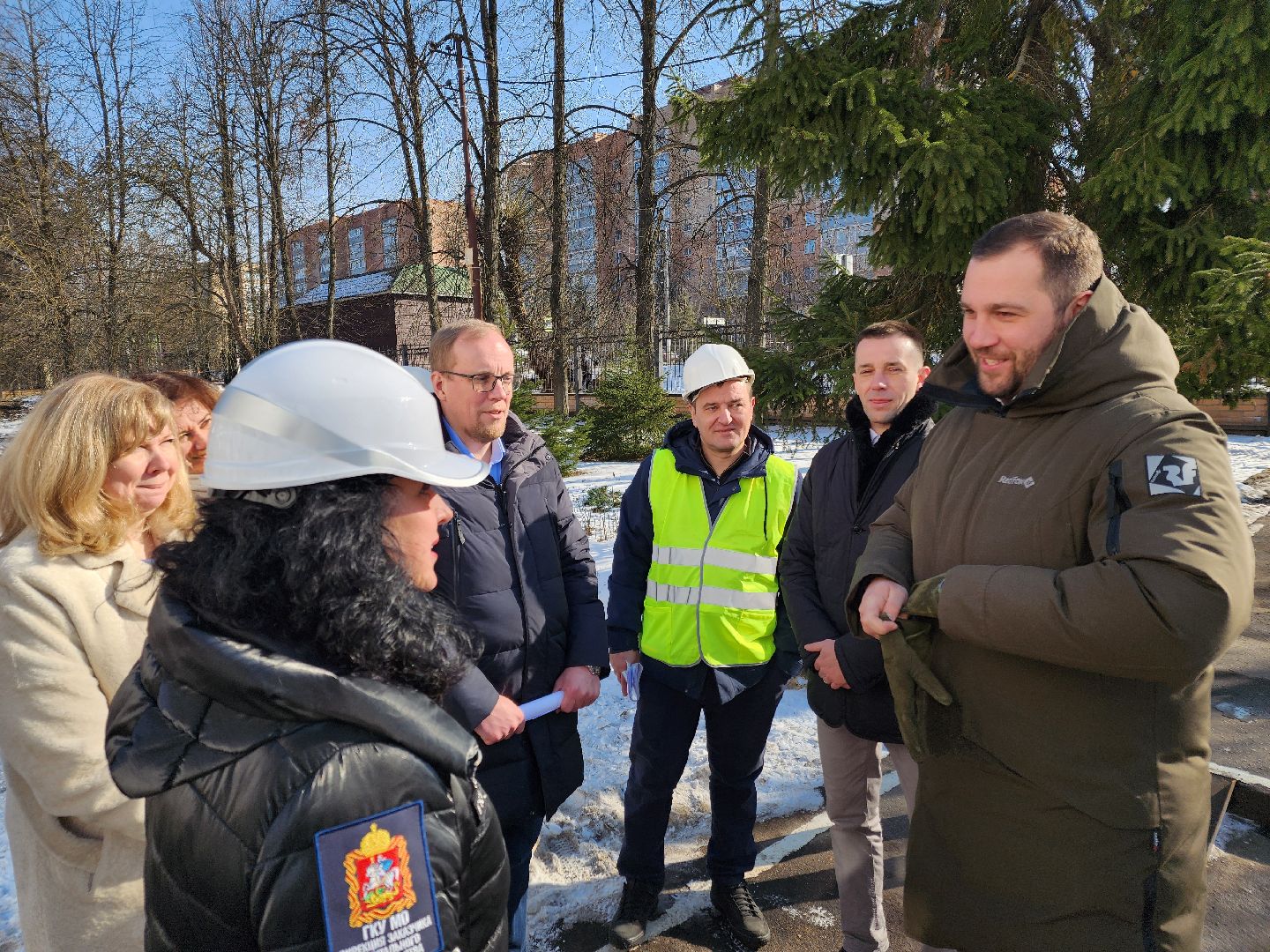 Чехов, улица Чехова 27, центр развития творчества детей и юношества, капремонт, реконструкция, обновление, комиссия, проверка, инспекция, виды и сроки работ, объем и качество работ, глава округа михаил собакин,