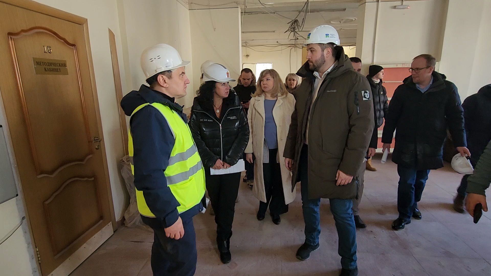 Чехов, улица Чехова 27, центр развития творчества детей и юношества, капремонт, реконструкция, обновление, комиссия, проверка, инспекция, виды и сроки работ, объем и качество работ, глава округа михаил собакин,