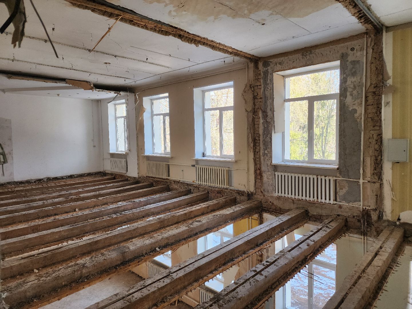 Чехов, улица Чехова 27, центр развития творчества детей и юношества, капремонт, реконструкция, обновление, комиссия, проверка, инспекция, виды и сроки работ, объем и качество работ, глава округа михаил собакин,