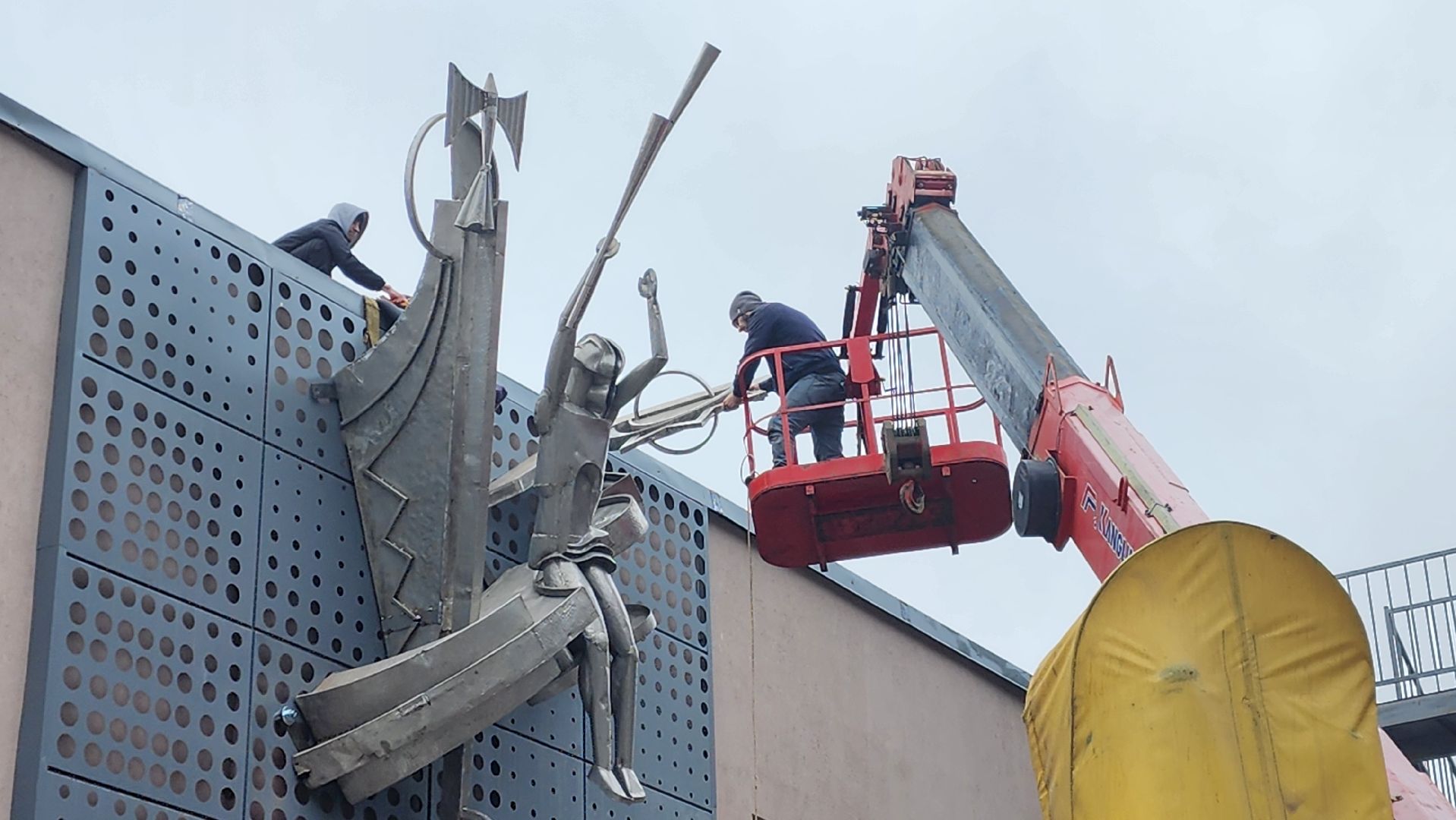 дк протон, скульптура, история, протвино,