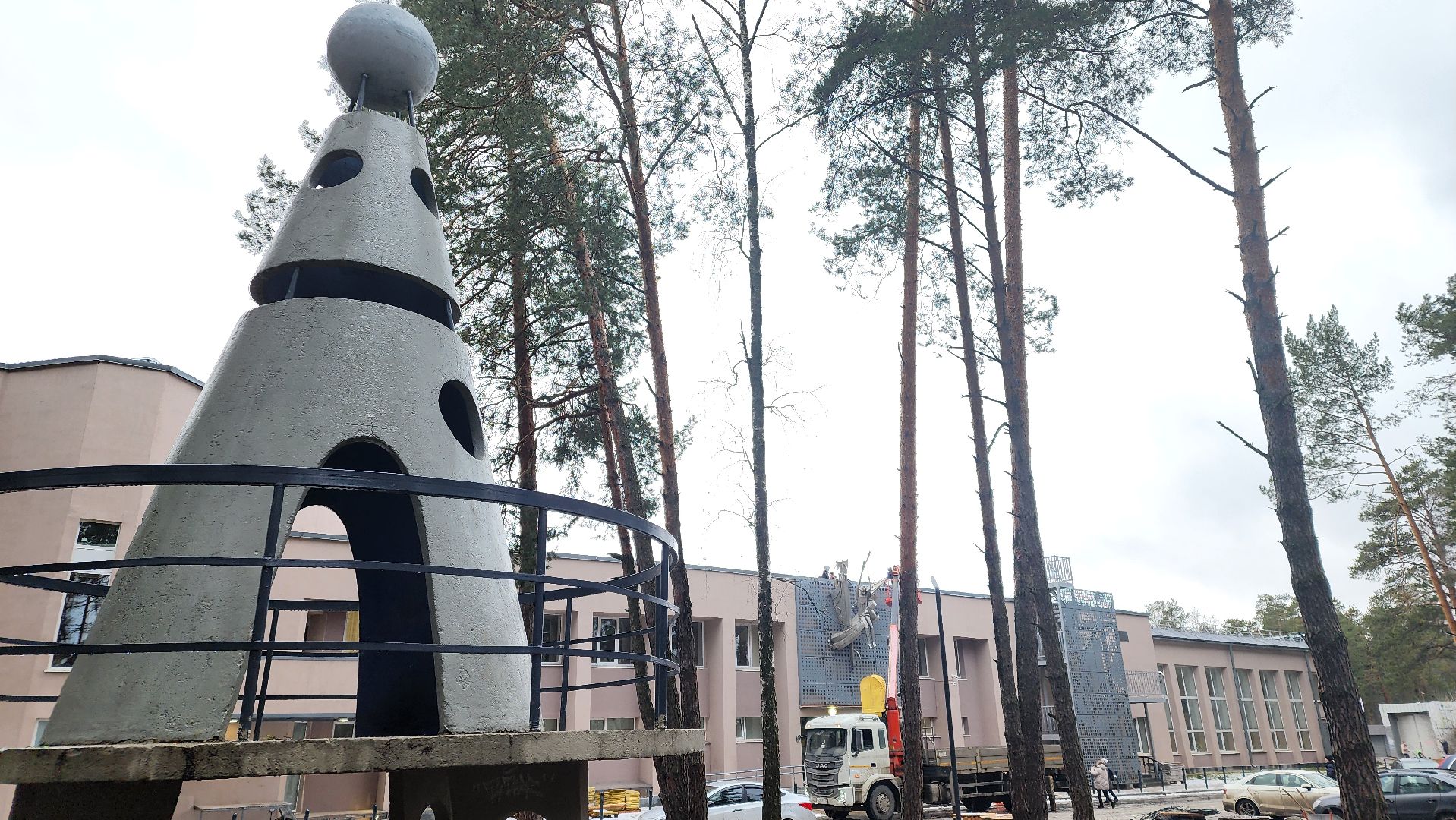 дк протон, скульптура, история, протвино,