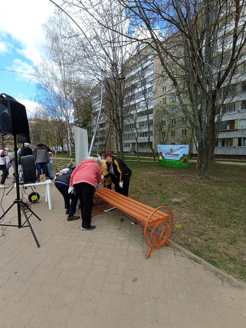 благоустройство, всероссийский субботник, совет ветеранов, Дубна