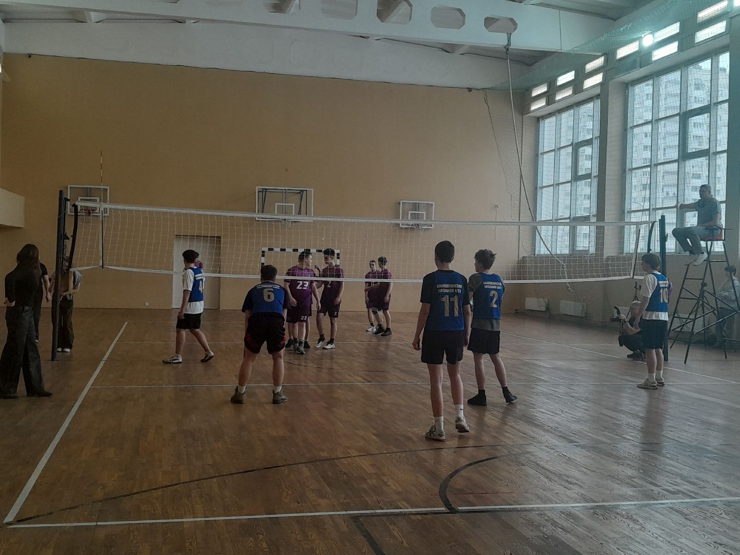 волейбол, игры школ, финал, спорт, школа 12, балашиха,