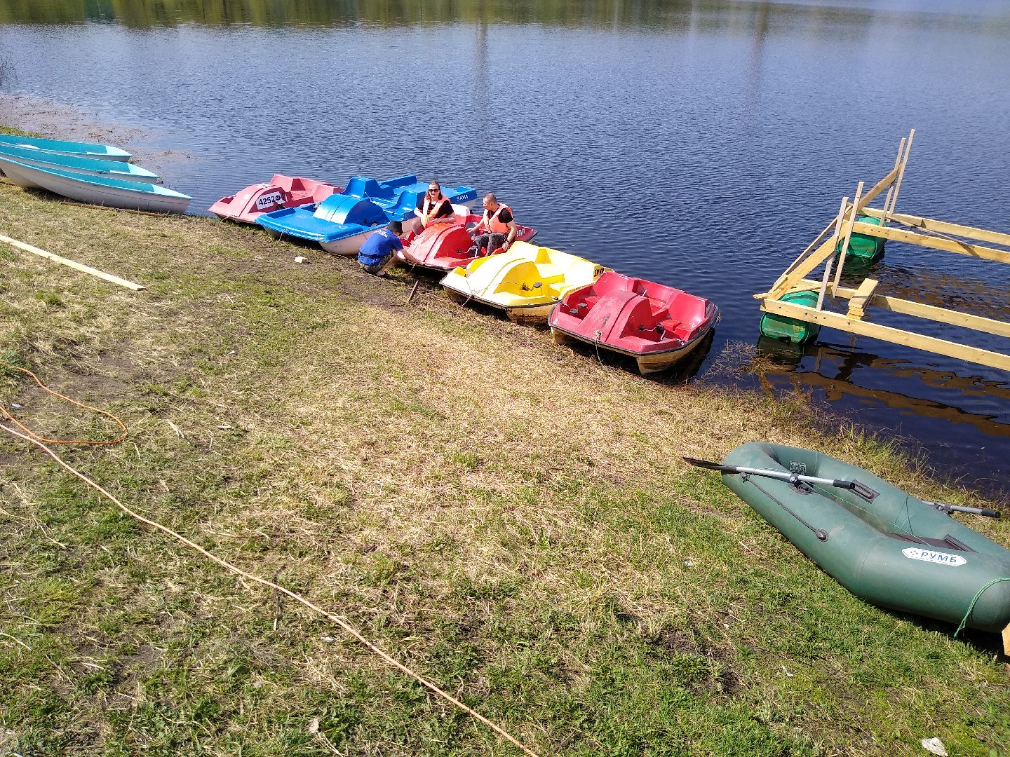 Раменское, благоустройство, лодочная станция