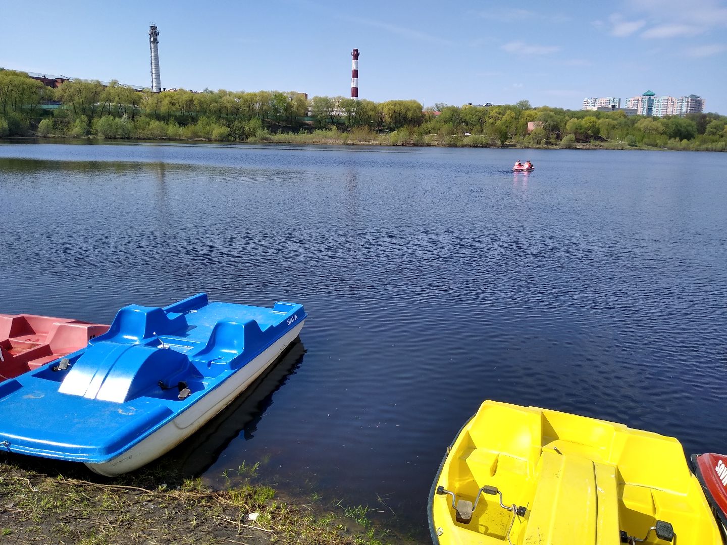 Раменское, благоустройство, лодочная станция