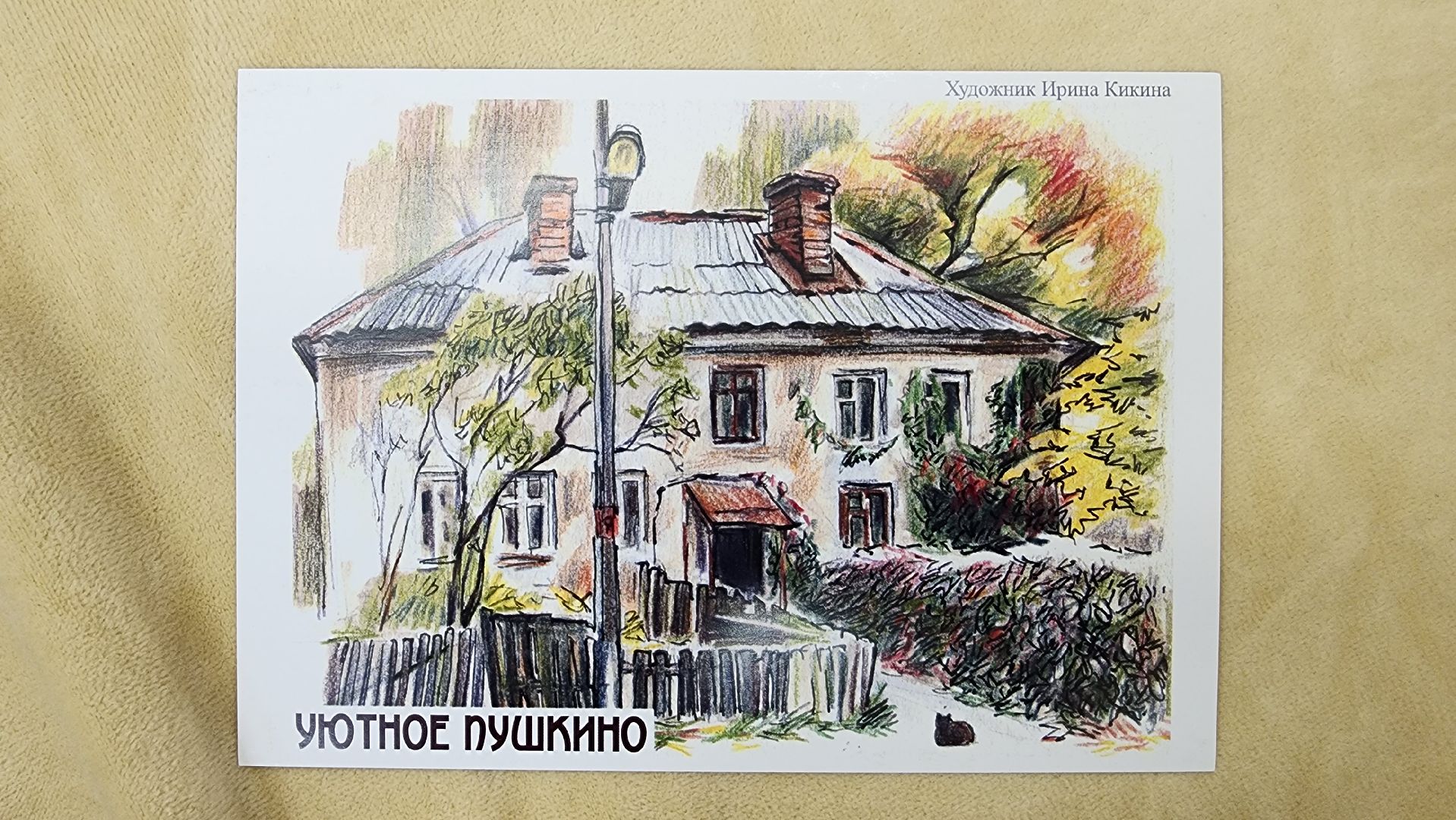 пушкино, художник, скетчинг, фантастика, творчество,писательница,город, пейзаж,многодетная мама,открытки,