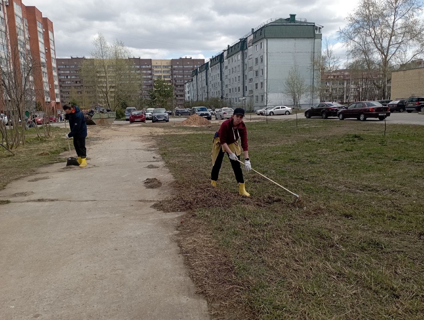 благоустройство, субботник, управляющая компания, администрация, Дубна