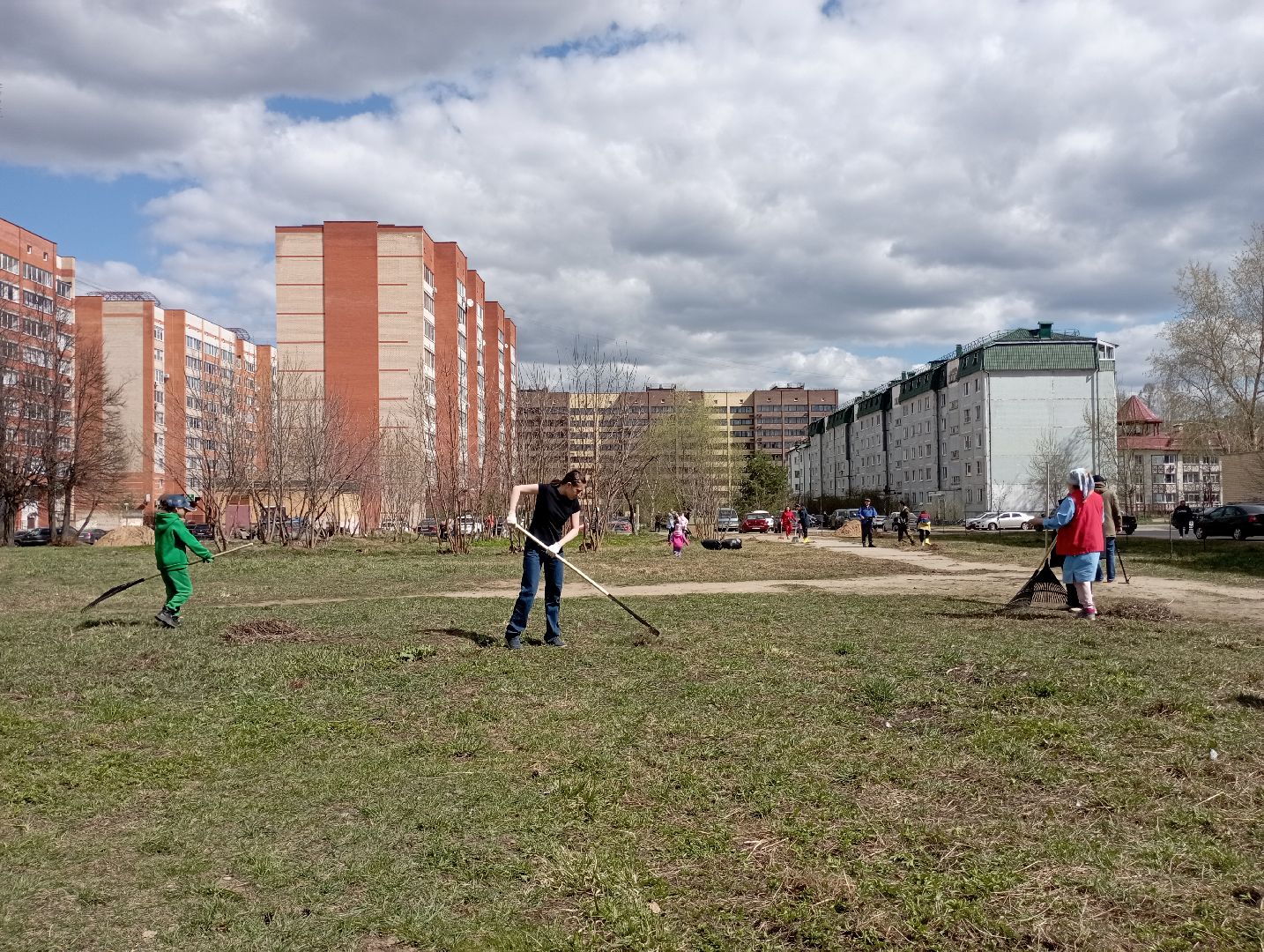 благоустройство, субботник, управляющая компания, администрация, Дубна