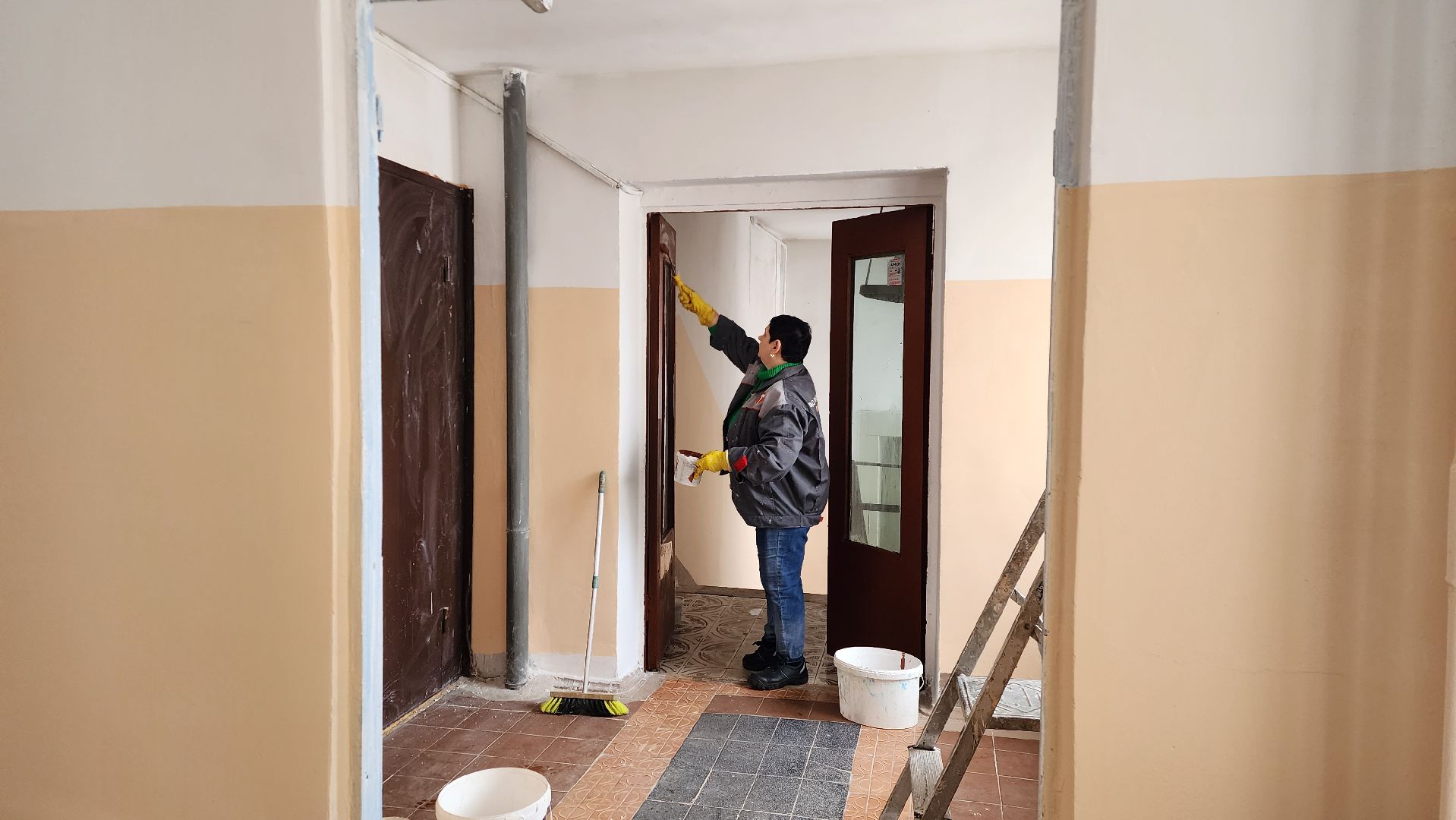 истра, жкх, ремонт подъезда,