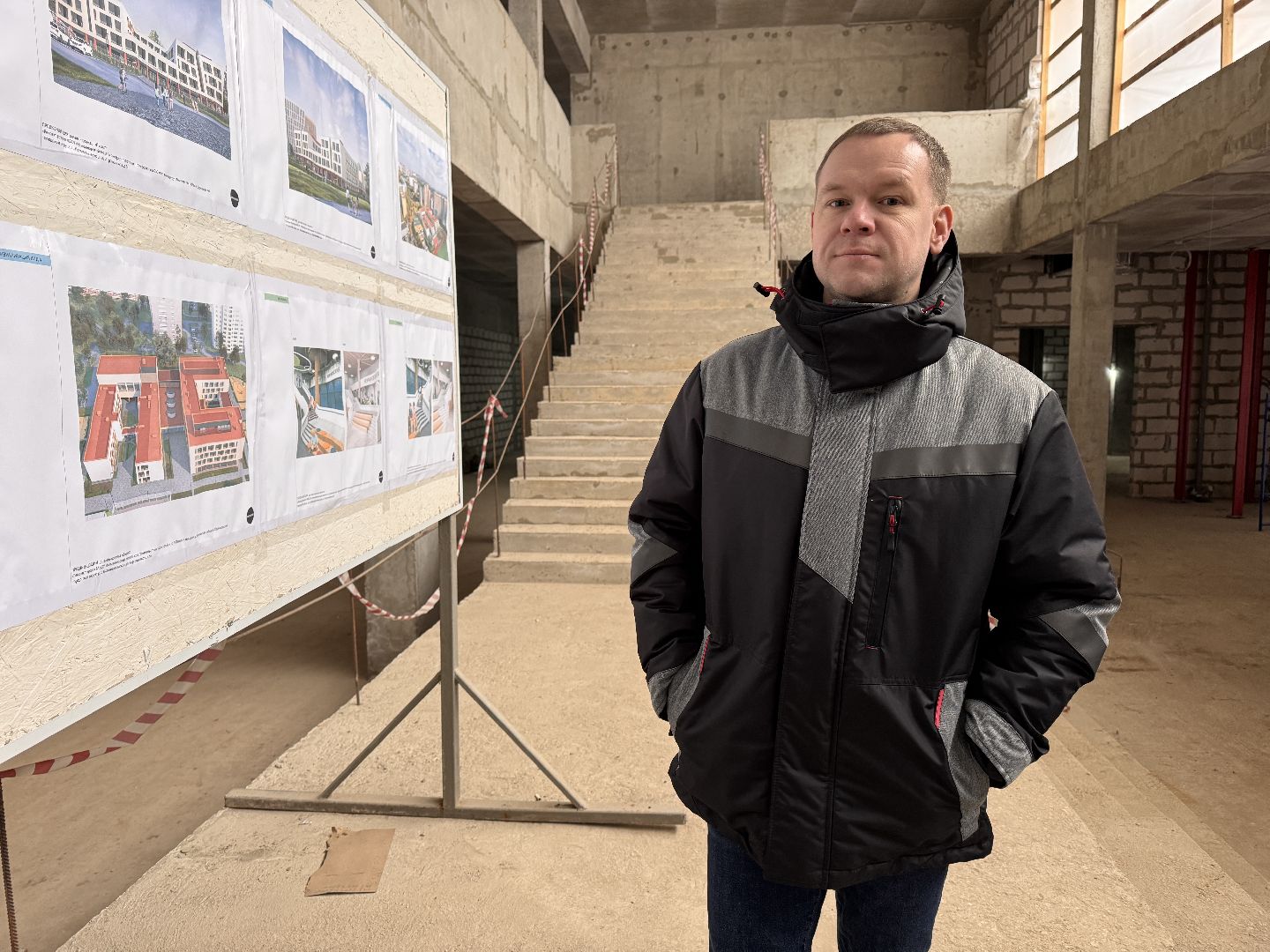 Одинцово, Новая пристройка к школе, Немчиновский лицей, Строительство, Соцобъекты,