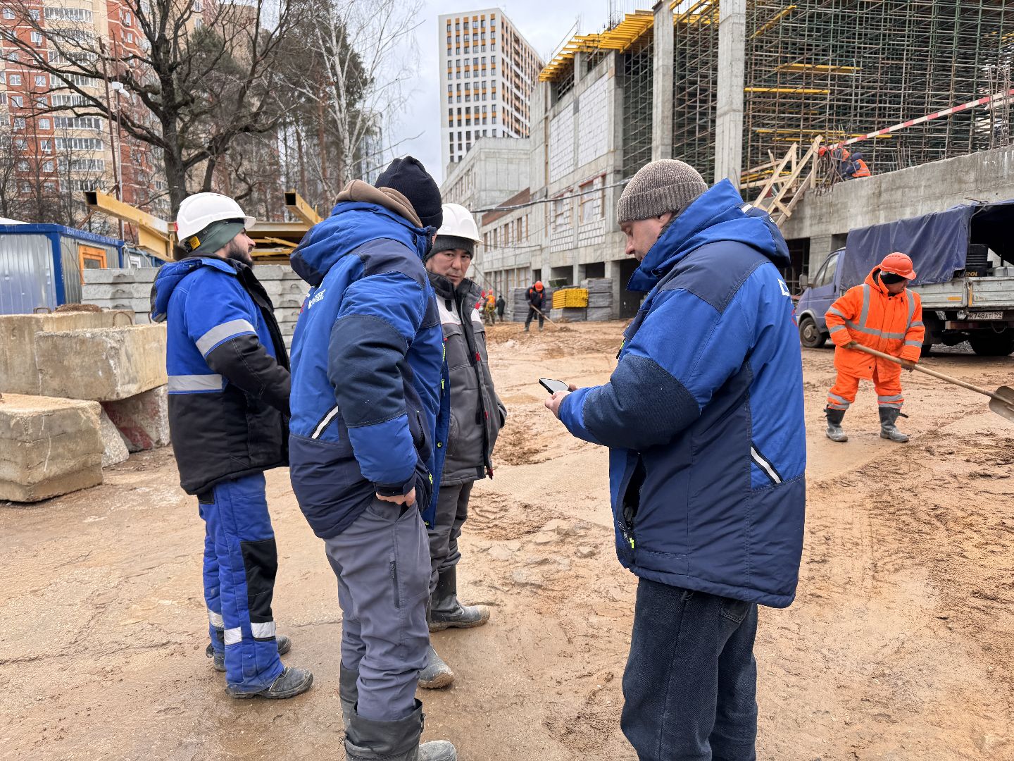 Одинцово, Новая пристройка к школе, Немчиновский лицей, Строительство, Соцобъекты,