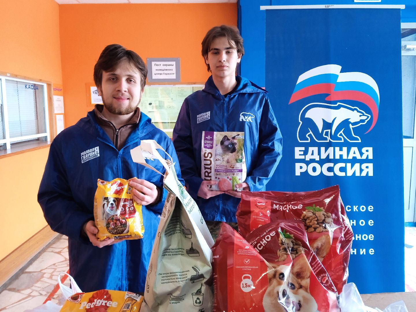 Коломна, благотворительная акция, помощь бездомным животным, молодая гвардия,