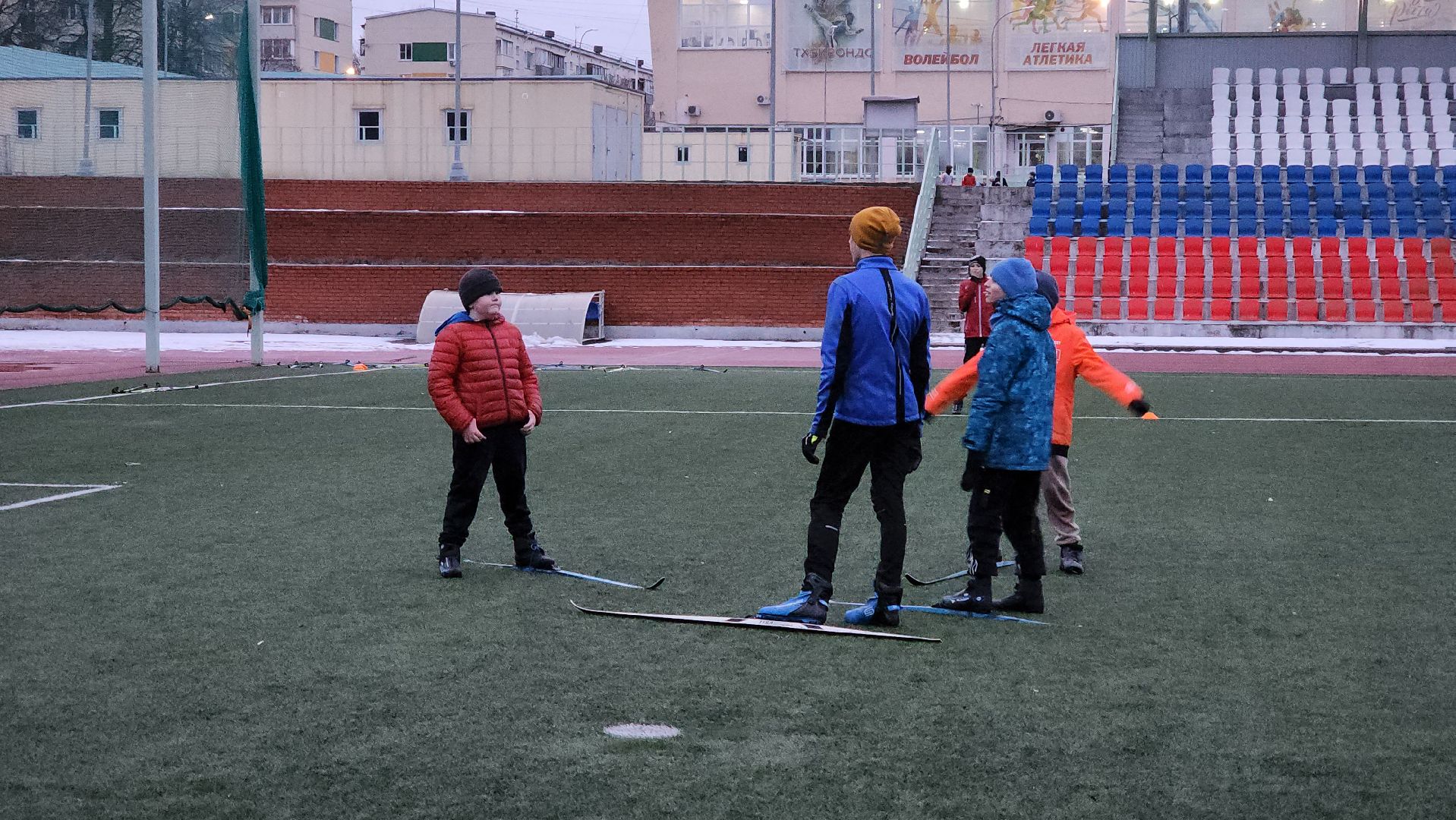 кашира, спорт, лыжные гонки, спортклуб кашира, футбол, стадион, секция,