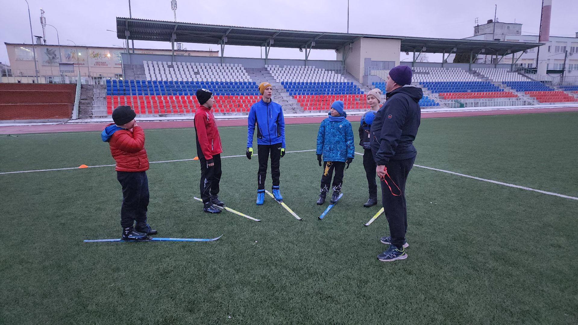 кашира, спорт, лыжные гонки, спортклуб кашира, футбол, стадион, секция,