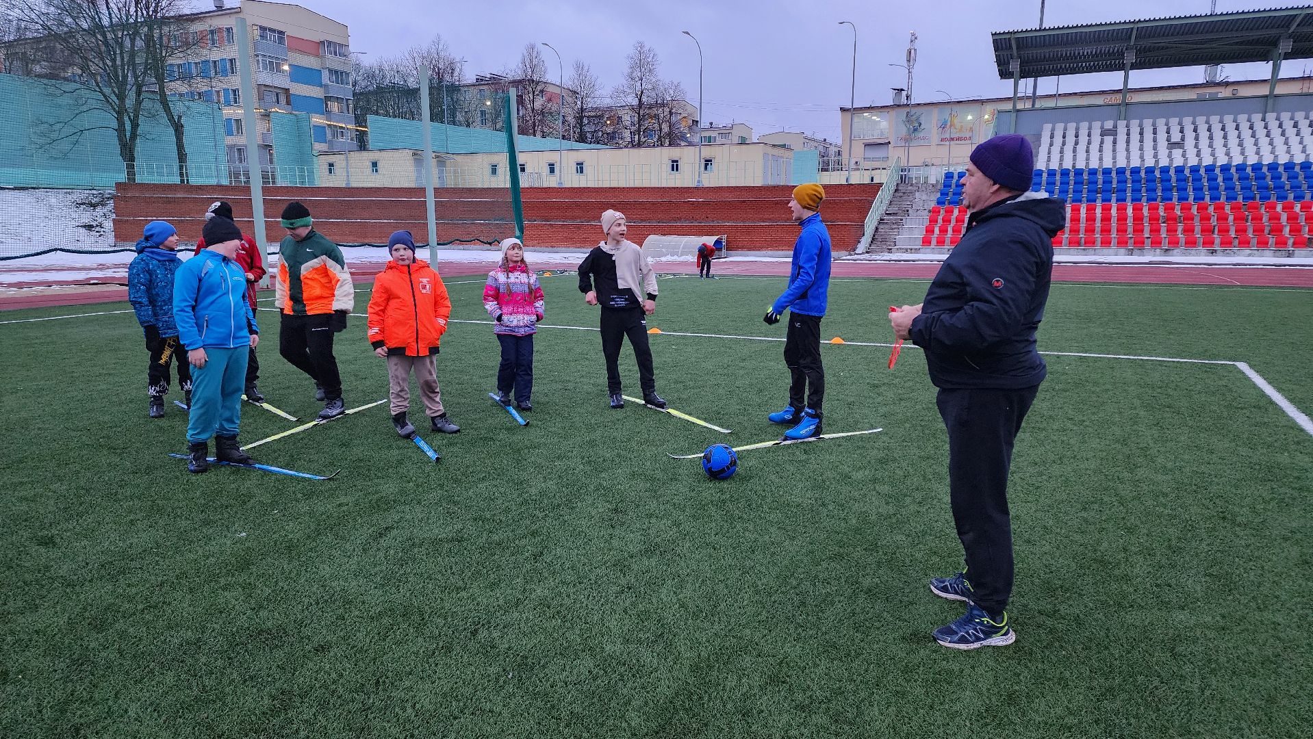 кашира, спорт, лыжные гонки, спортклуб кашира, футбол, стадион, секция,