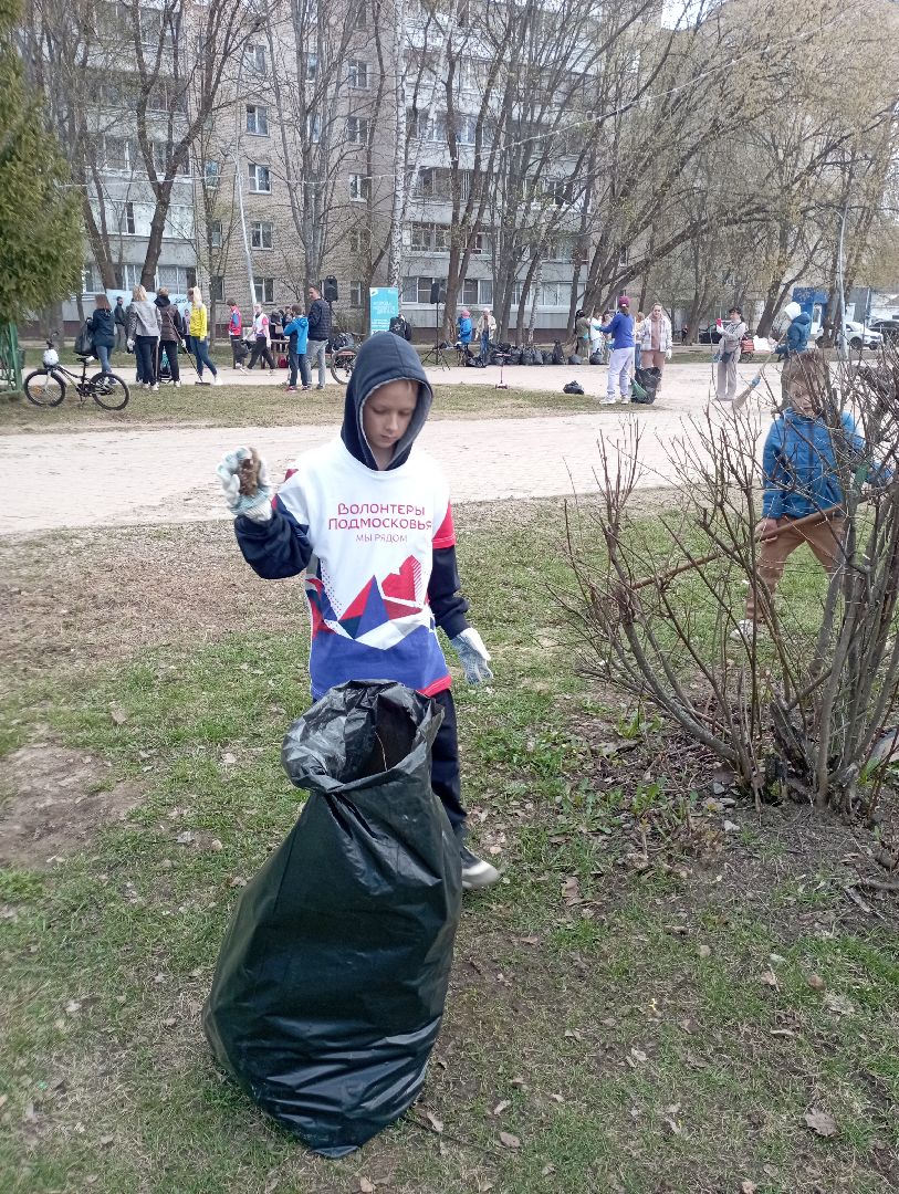 благоустройство, юные инспекторы дорожного движения, субботник, Дубна