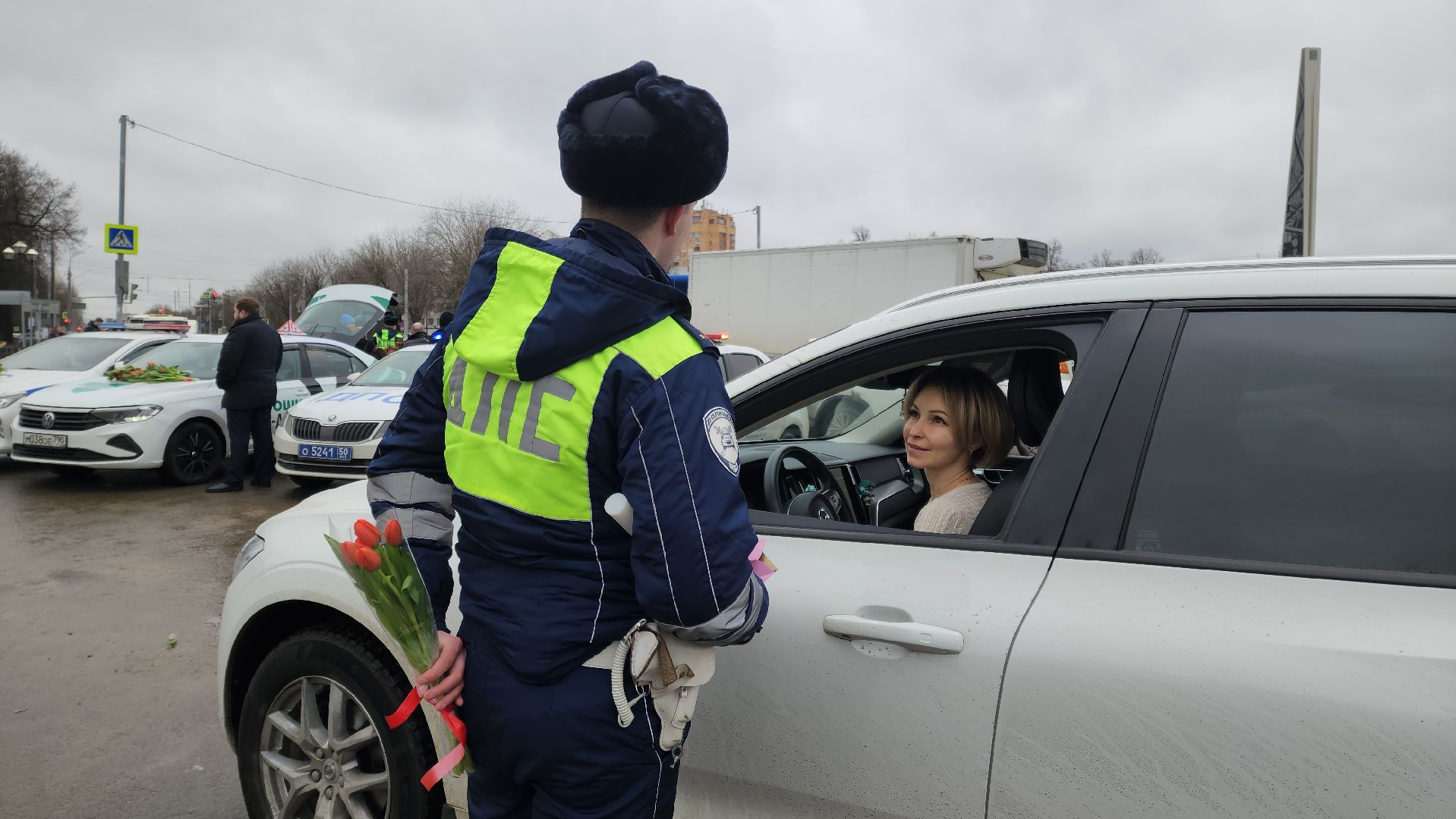 Подольск, 8 Марта, Поздравление,Мимозы,