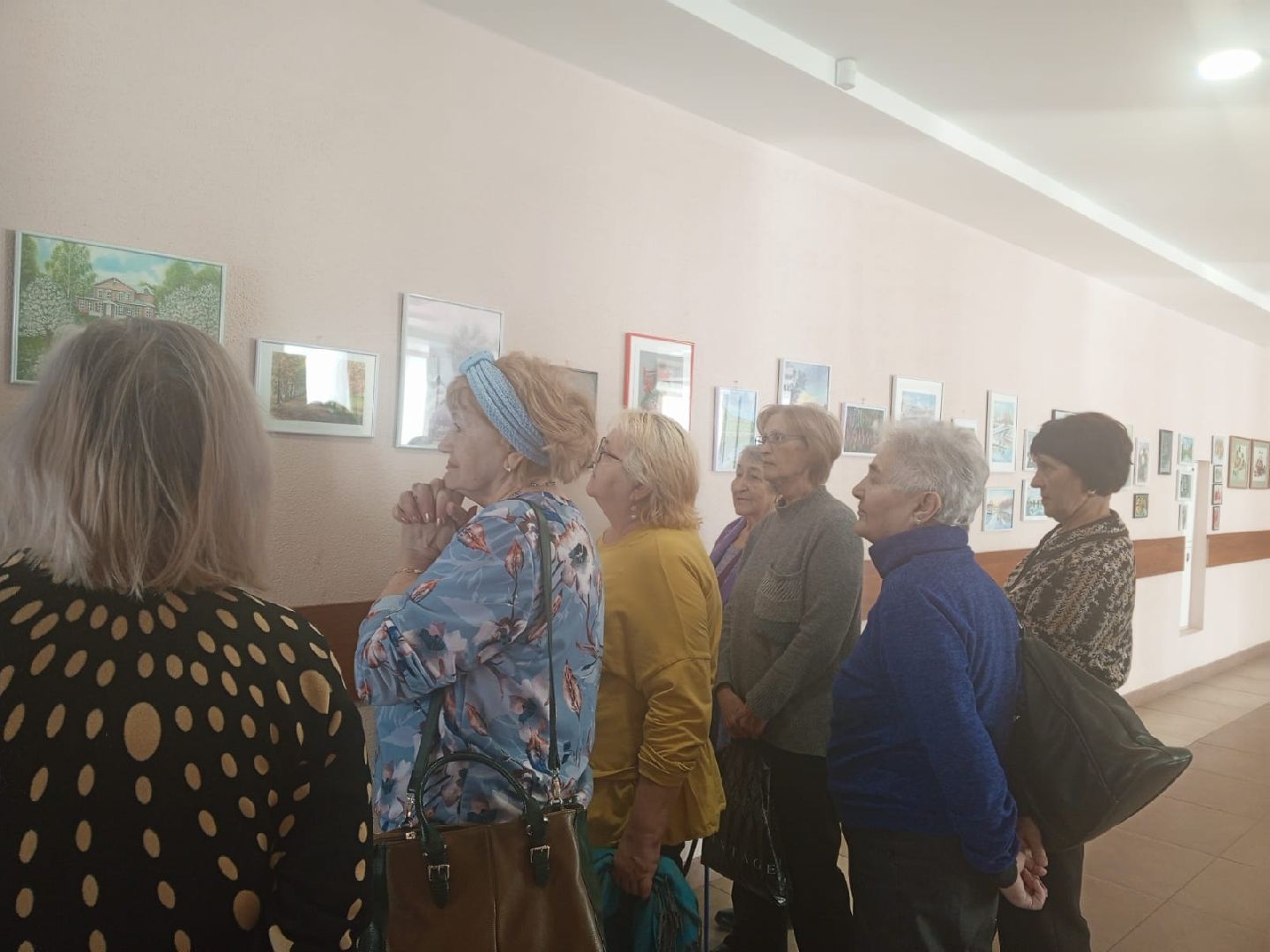 пушкинский округ, художественная выставка, дом культуры, художник любитель,картины,