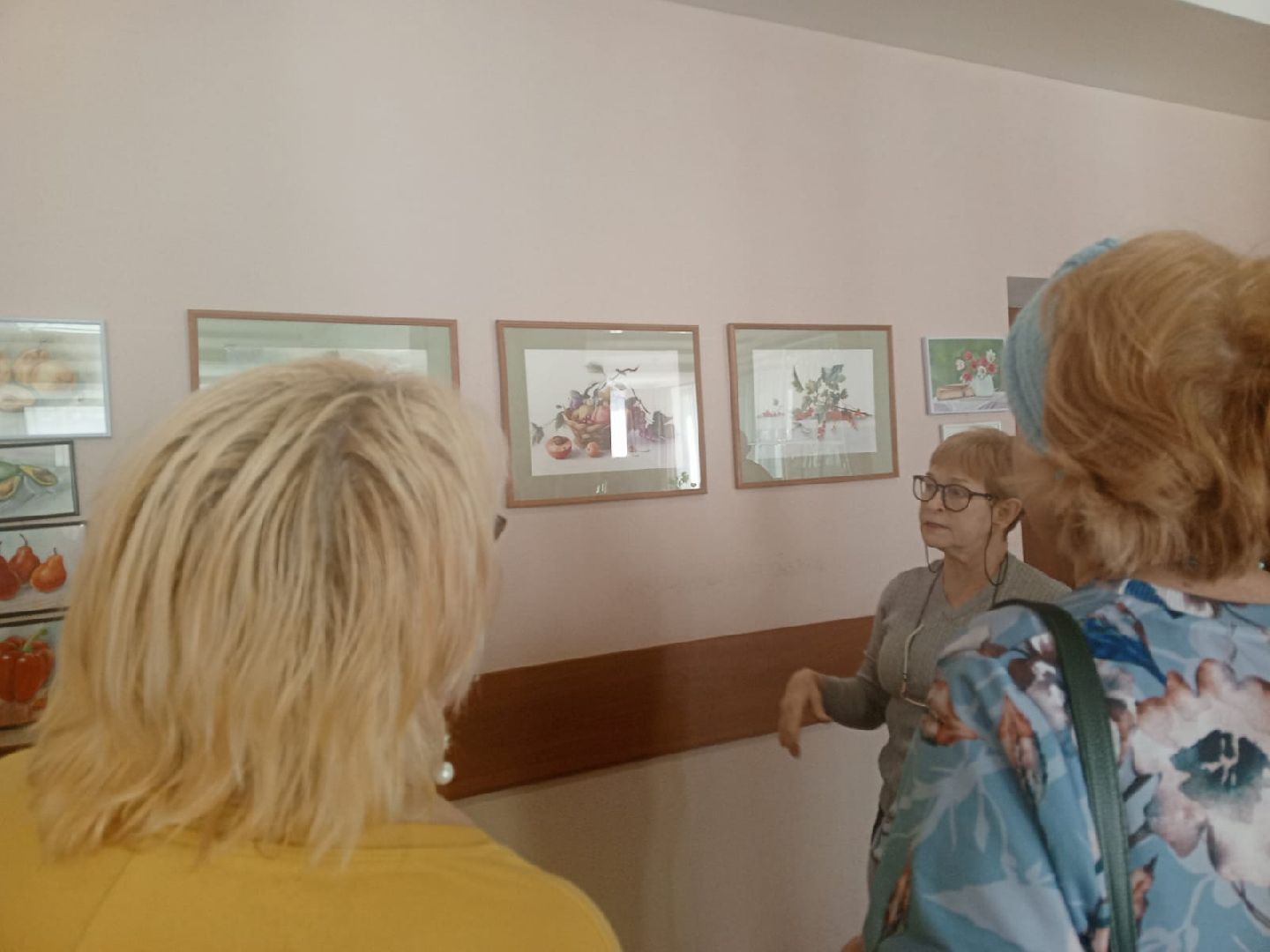 пушкинский округ, художественная выставка, дом культуры, художник любитель,картины,