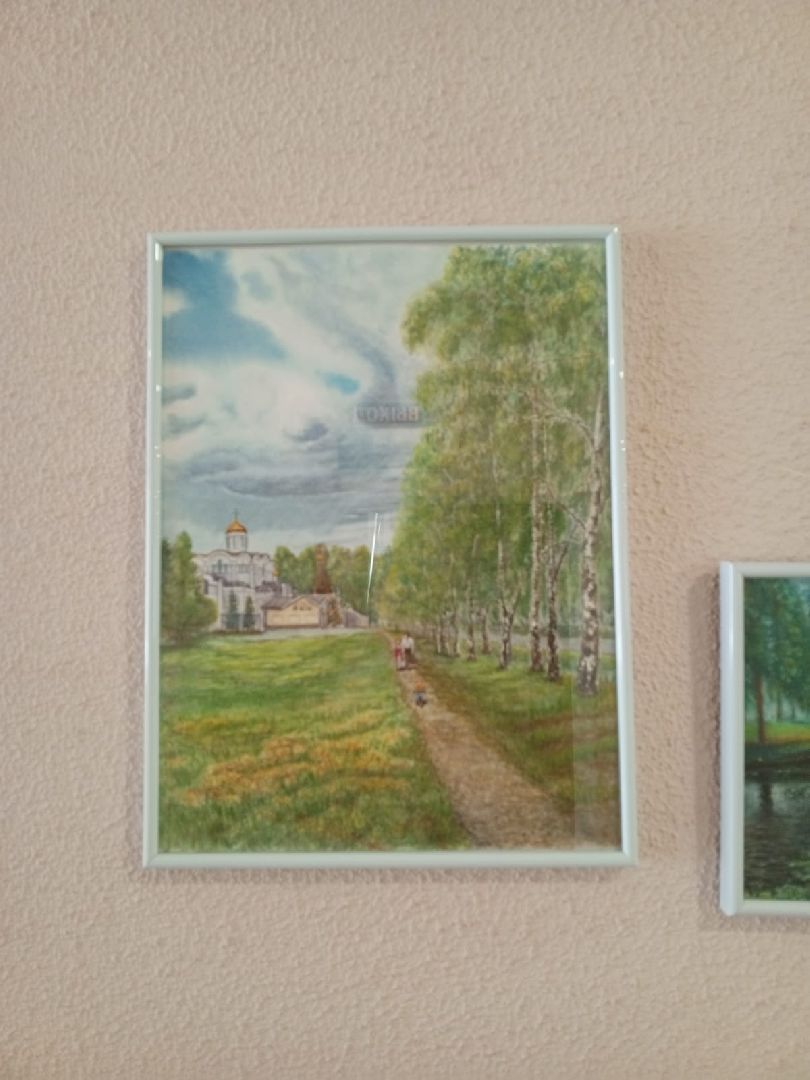 пушкинский округ, художественная выставка, дом культуры, художник любитель,картины,