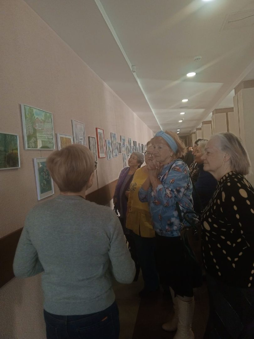 пушкинский округ, художественная выставка, дом культуры, художник любитель,картины,