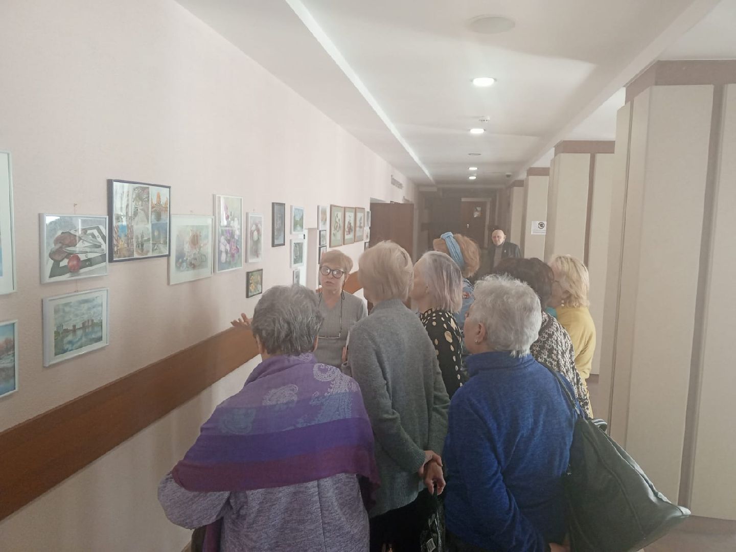 пушкинский округ, художественная выставка, дом культуры, художник любитель,картины,