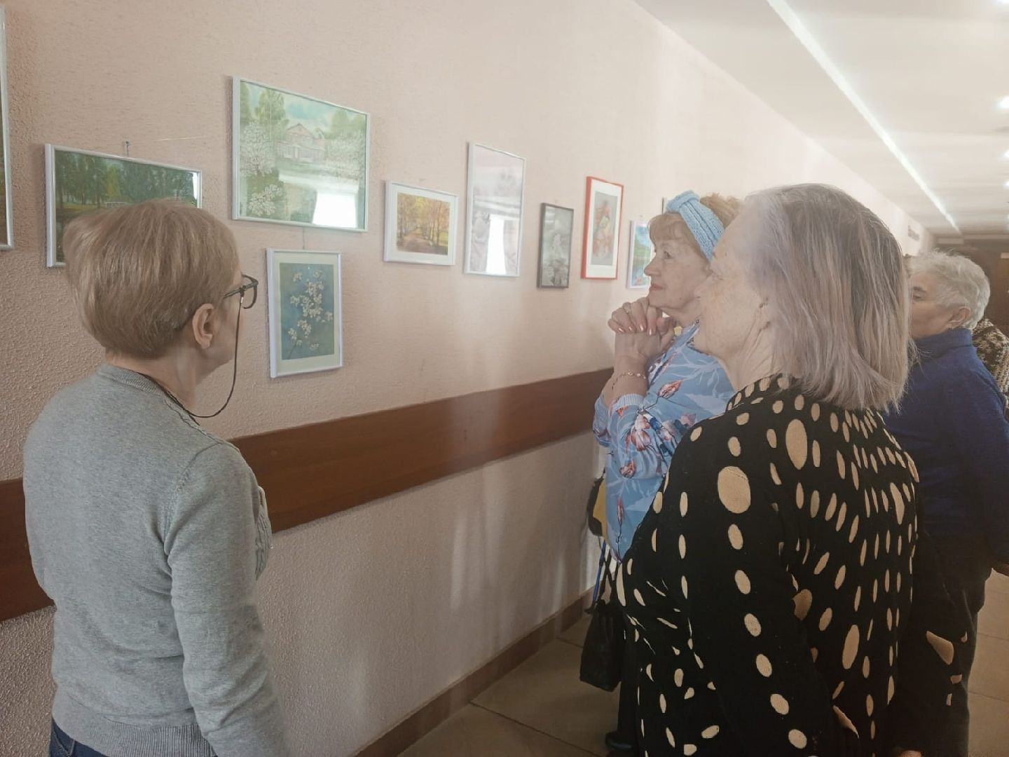 пушкинский округ, художественная выставка, дом культуры, художник любитель,картины,