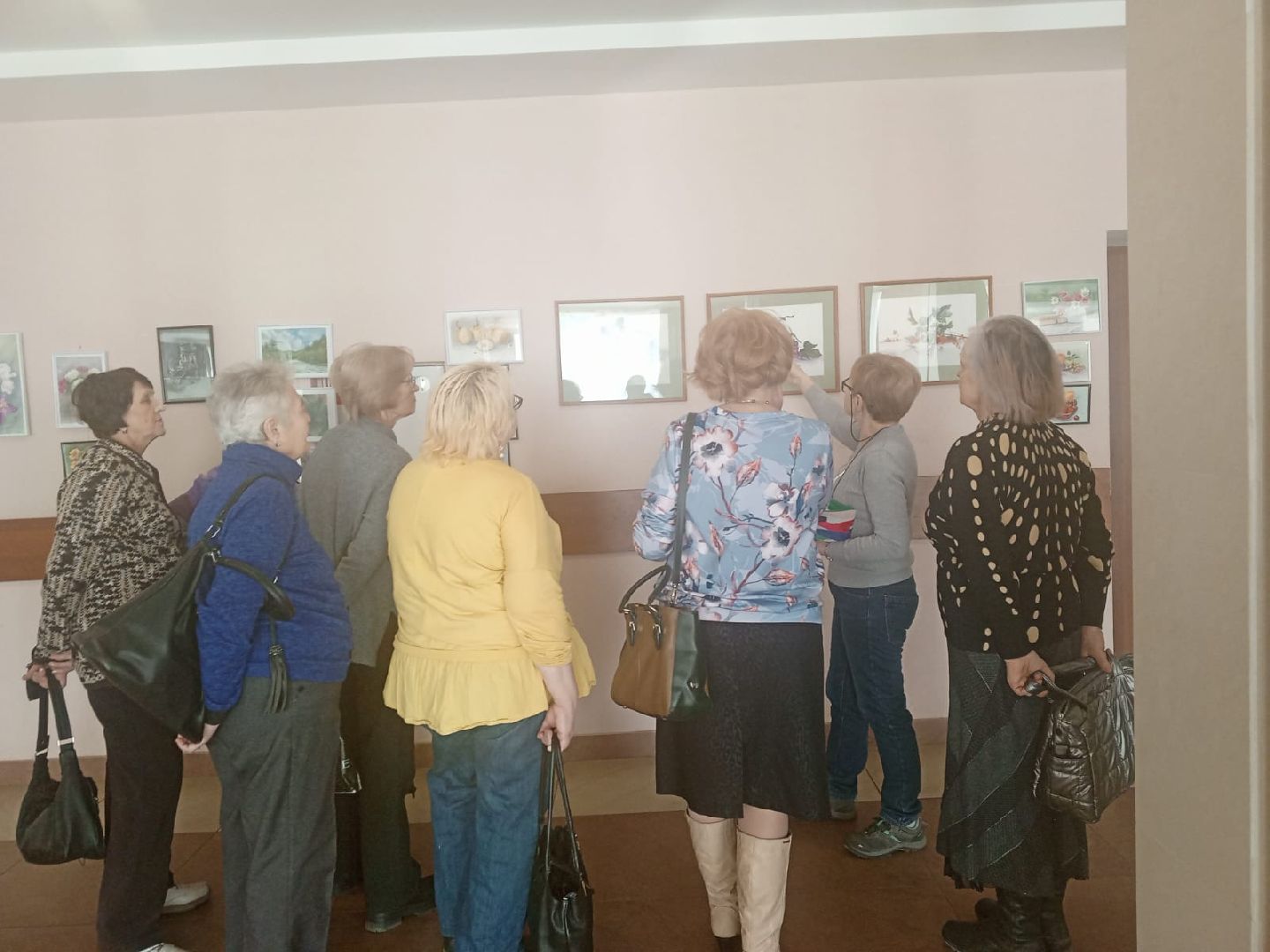 пушкинский округ, художественная выставка, дом культуры, художник любитель,картины,