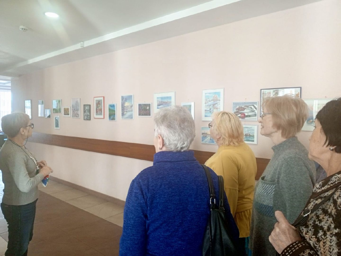 пушкинский округ, художественная выставка, дом культуры, художник любитель,картины,