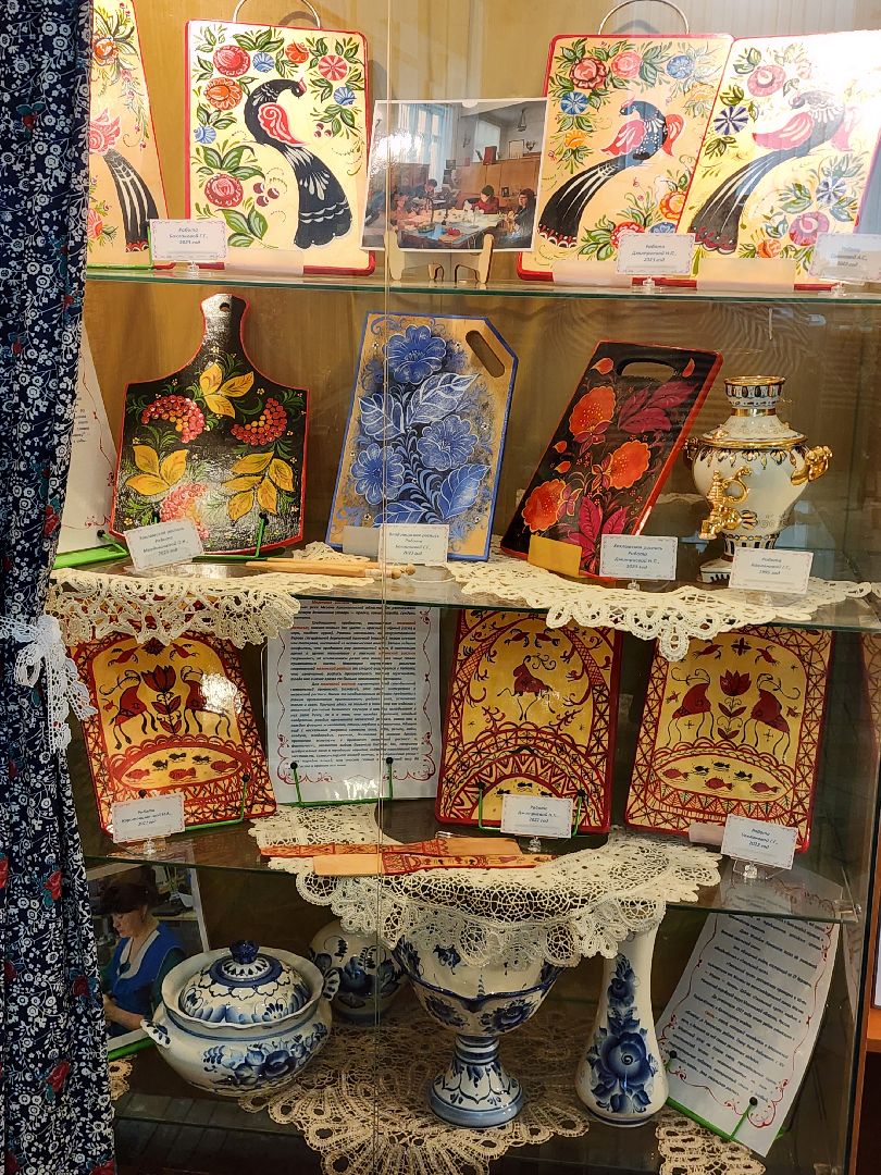 фрязино, художники, роспись по дереву, мастер-класс,