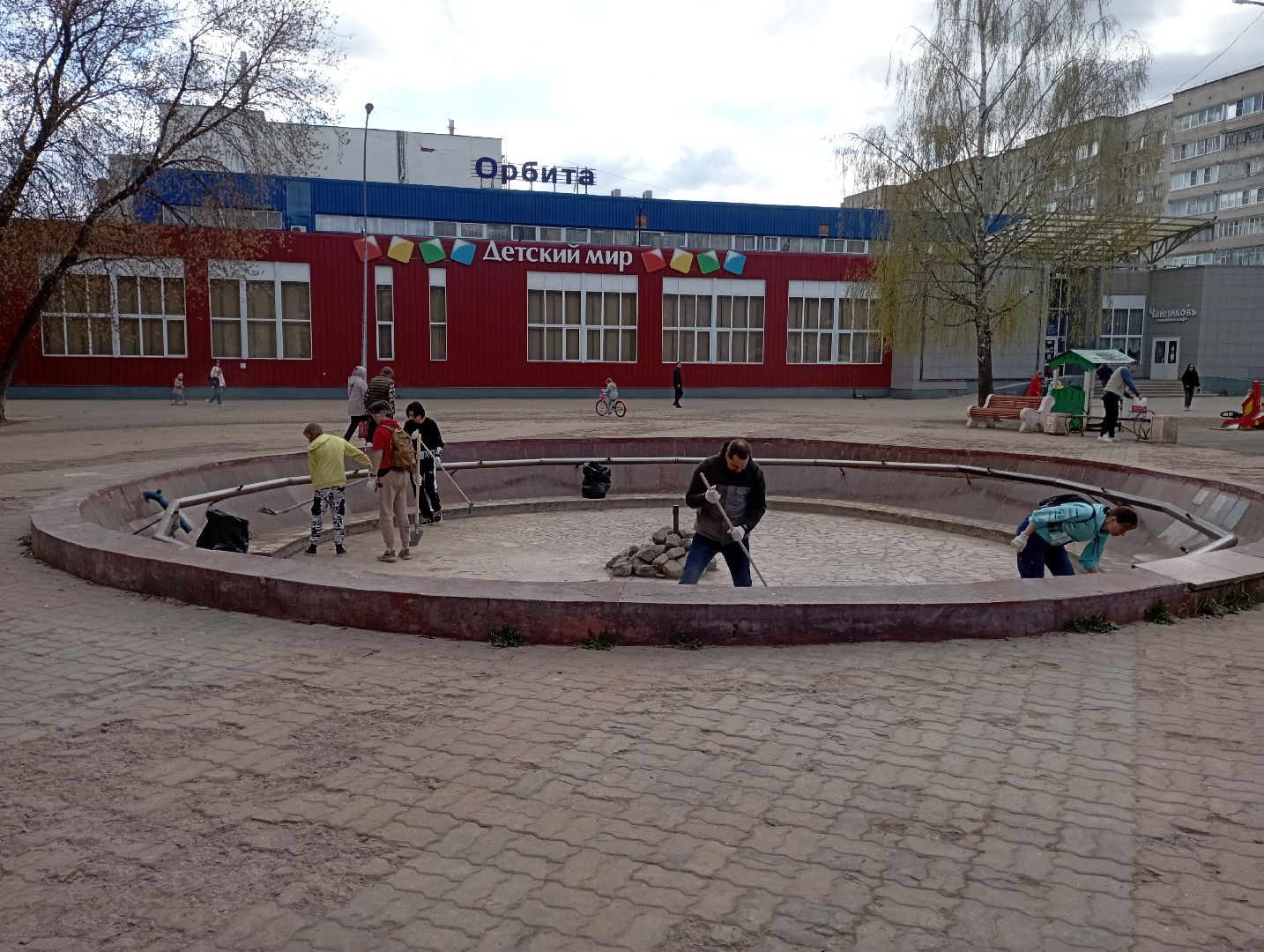 МИСК, благоустройство, стрингер, субботник, Дубна