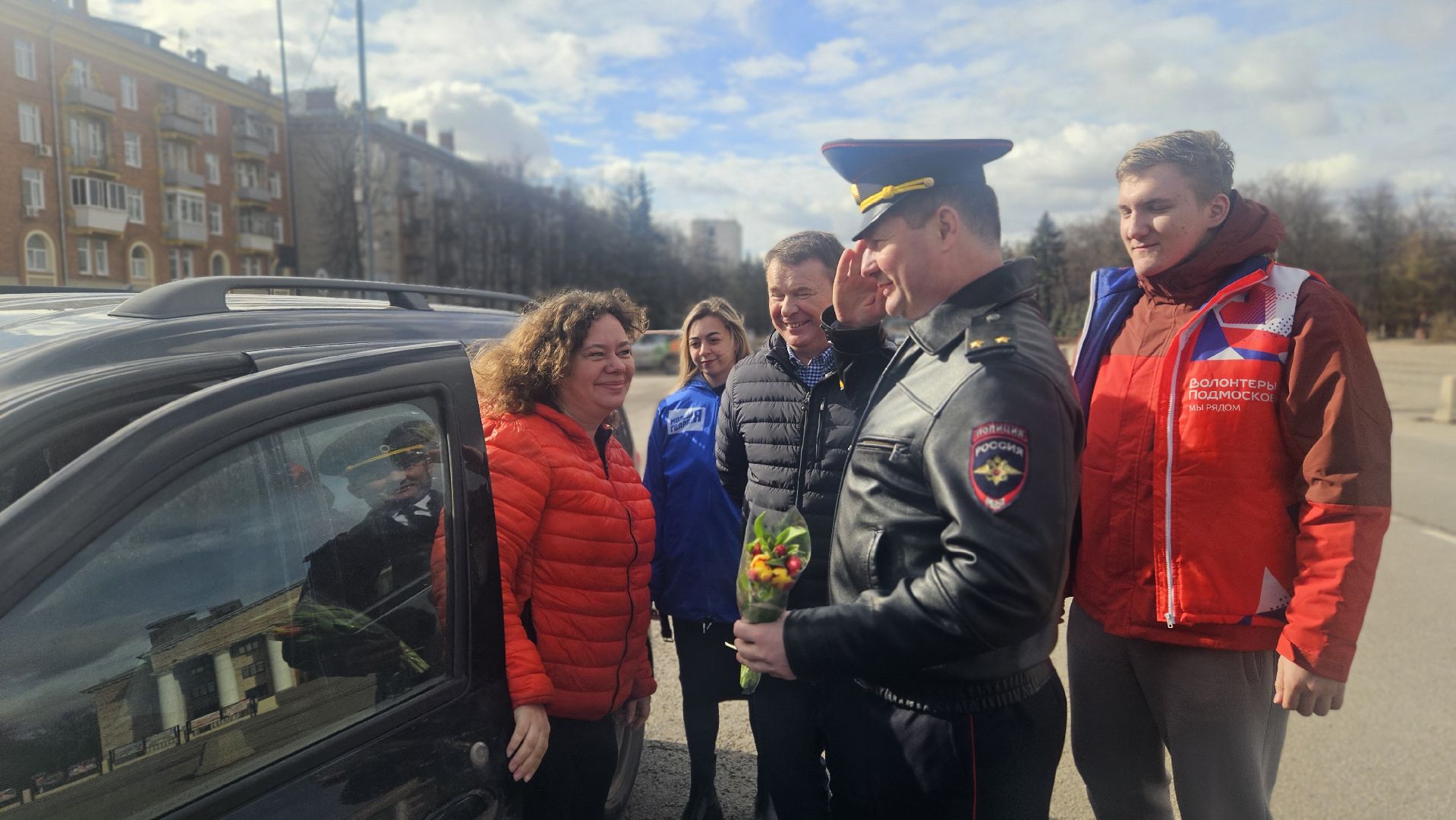 8 марта, цветы для автоледи, жуковский,