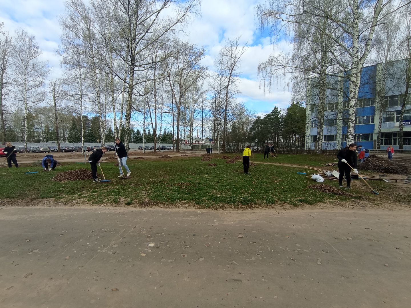 благоустройство, ДМЗ, субботник, Дубна